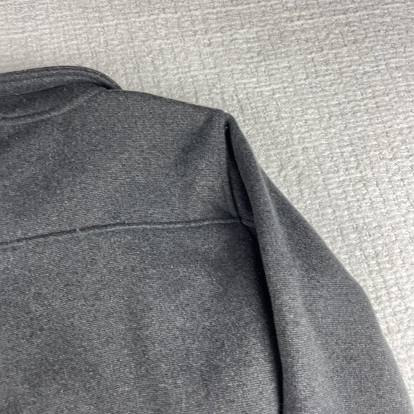 Woolrich Women's Shirt Jacket Chore Size Large Gray Pockets Outdoor - Picture 12 of 16